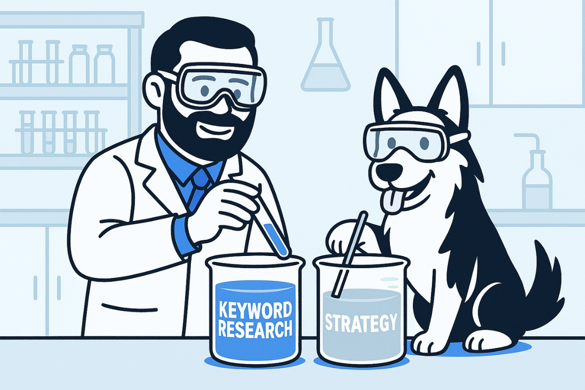 keyword research rankvet illustration